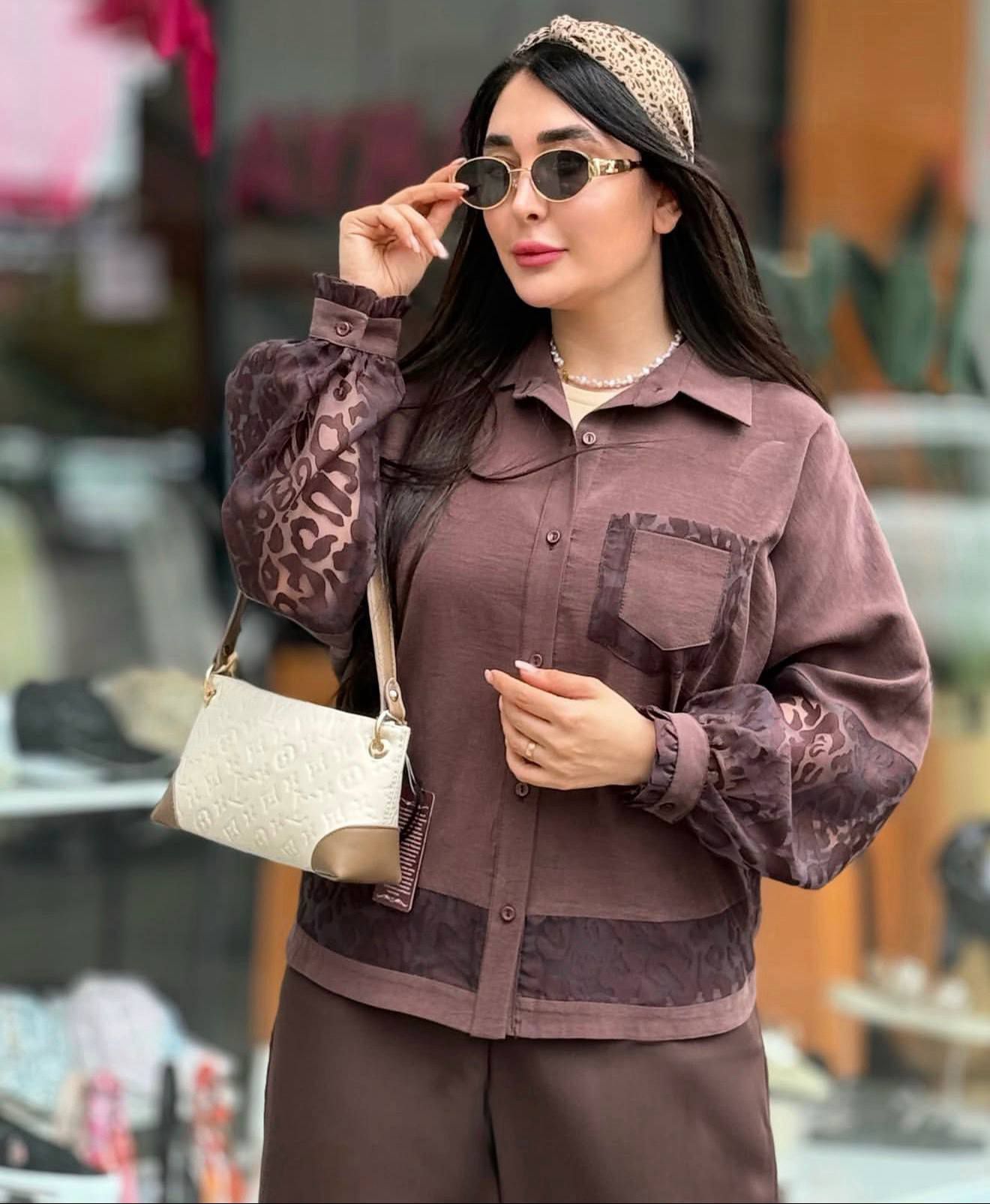 شومیز ترکیبی مزونی