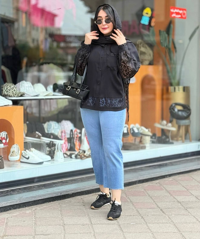 شومیز ترکیبی مزونی